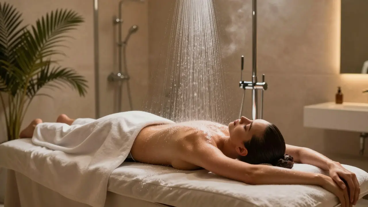 How Do I Prepare for a Vichy Shower? A Dubai Spa Guide