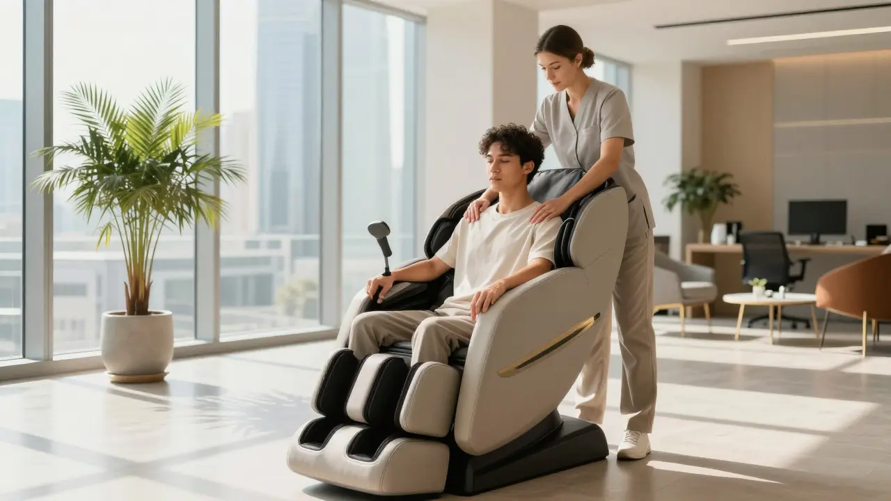 How Much Does a 30-Minute Chair Massage Cost in Dubai?