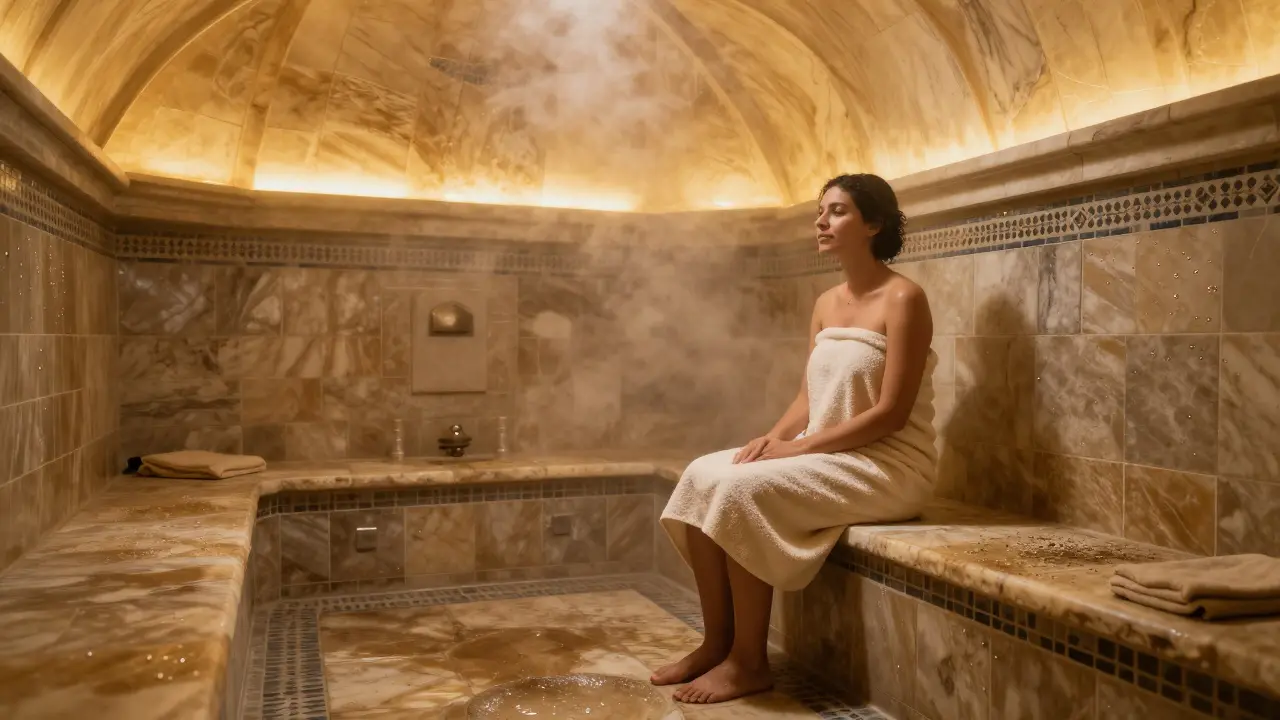 What to Wear in a Steam Room? The Complete Guide for Dubai’s Moroccan Baths